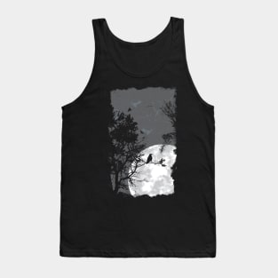 Birds at night Tank Top